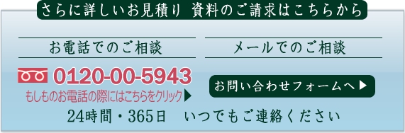 お電話メールお問い合わせ